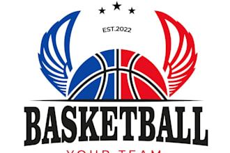 make a creative sports logo design