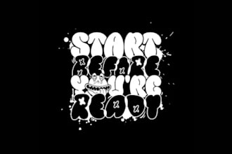 design trendy and eye catching tshirts for you