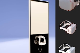 optimized 3d assets for VR and ar applications
