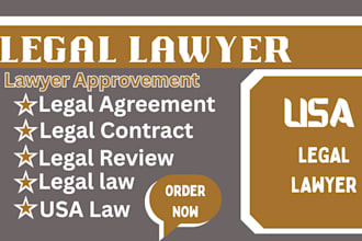 write legal contract agreement terms and condition privacy policy nda USA lawyer