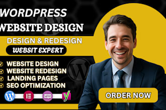 design, redesign, rebuild, duplicate, copy clone or revamp wordpress website