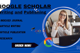 write and publish article in google scholar peer reviewed index journal