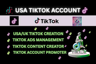 create usa tiktok account tiktok usa tiktok account tiktok ads tiktok marketing