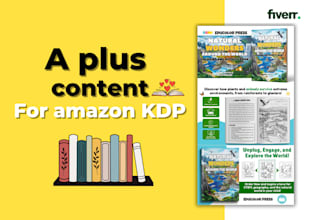 design amazon kdp a plus content, a plus content and amazon ebc