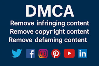 remove defaming,harassing,leak,infringing google,onlyfans,reddit,mugshot by dmca