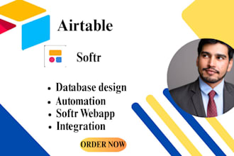 be your airtable expert, airtable automation, build your airtable databases