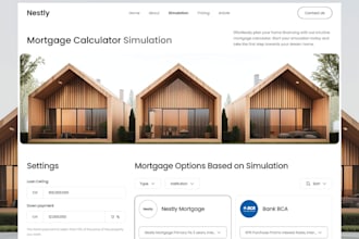 build modern mortgage website mortgage landing page mortgage broker website