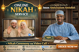 be your imam nikah online nikah blessed and valid