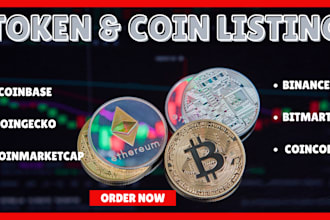 do list your coin, token, or ico on coinmarketcap and coingecko