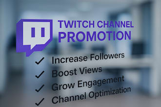 twitch channel promotion for live viewers, twitch affiliate for live and chatter
