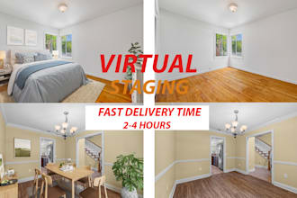 turn your empty room into a photorealistic virtual staging