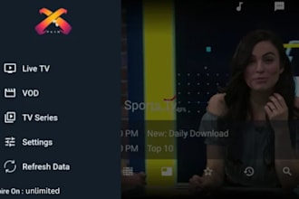 build and setup iptv, xtream UI panel, epg, android, smart TV apps
