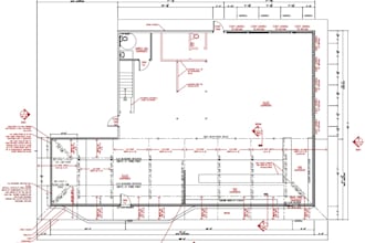 draw architectural floor plan, florida stamp, city permit, site plan