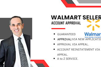 verify, setup and get approval for your walmart marketplace account