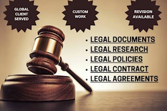 draft professional contracts and provide expert legal consultation