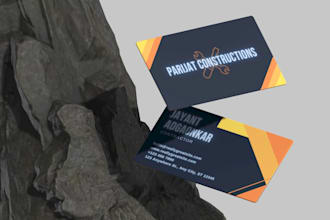 create professional canva templates or visiting cards