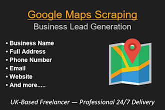 scrape google maps for business leads with emails