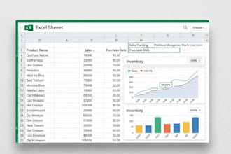 build excel inventory stock sheet for seamless sales purchase stock tracking