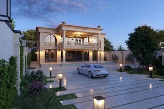 remodel 3d villa interior design, cgi rendering, exterior layout,mansion design