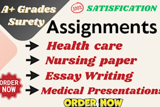write medical healthcare, psychology, nursing essays, papers