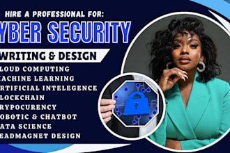 ghostwrite cyber security, cloud computing, ai ebook and online course