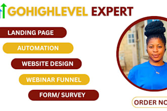 build ghl website ghl sales funnel ghl landing page