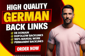 build high dr 90 plus dofollow guest post german backlinks