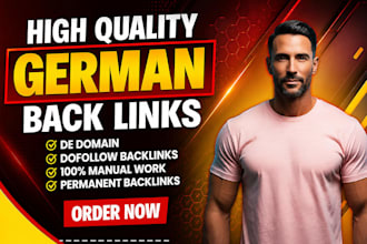 build high dr 90 plus dofollow guest post german backlinks