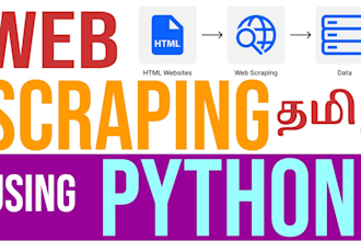 web scraping, data scraping, website scraping, python scraping ,pages scraping