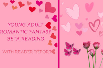 beta read your ya romantic fantasy novel