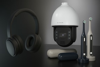 create 3d models of electronic gadgets for amazon ,shopify