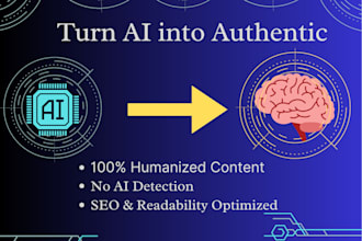 rewrite and humanize your ai content within an hour