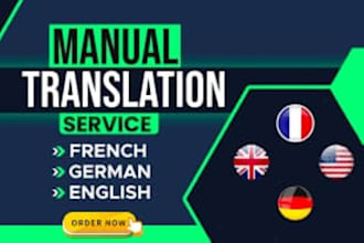 translate french,german and spanish to english