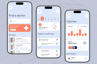 develop fitness app, healthcare app, telemedicine app, doctor app