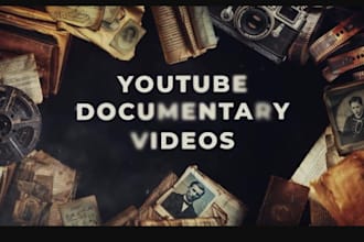make engaging faceless history youtube documentary video editing
