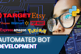 build scalping bot product monitor bot auto checkout bot amazon bot walmart bot