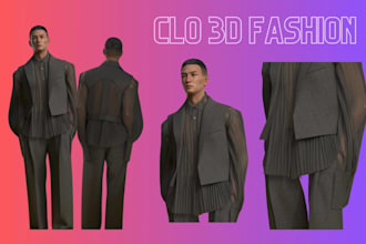 create marvelous designer and clo 3d clothing simulation in browzwear, vstitcher