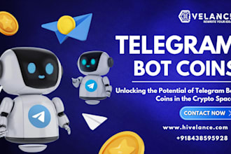 develop telegram ai bot for crypto forex, meme coin to grow engagement in 24hrs