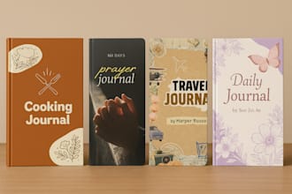 do journal, journal design, ebook journal, prayer journal, journal cover, kdp