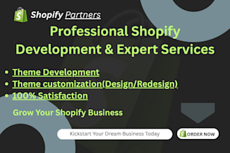 be your go to shopify expert, developer and marketing specialist