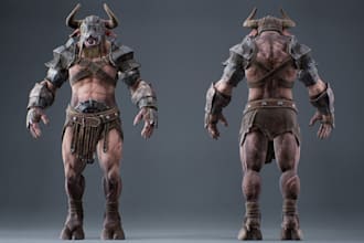3d unreal engine character,cgi photorealistic creature,rigging ik,maya animation