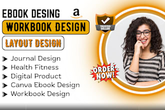 design canva ebook design health fitness ebook, worksheet, journal canva design
