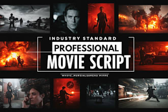 write screenplay movie script film script screenwriting treatment