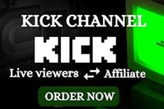 do twitch affiliate marketing follow kick channel promotion and viewers funnel