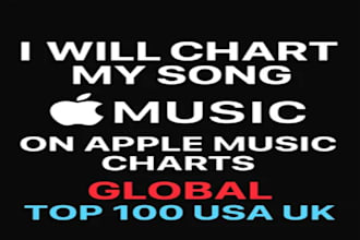 charts song on apple music charts, on global top 100 USA, UK apple music charts