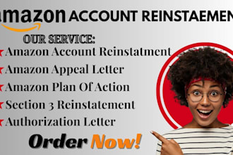 do amazon reinstatement section 3 plan of action appeal letter suspension