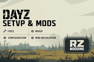 create custom dayz servers, mods, maps, and fully optimized dayz hosting