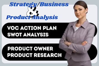 do SEO analysis, swot analysis, gap analysis, business growth strategy