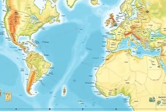 be cartographer that designs your custom vector travel map and illustrates