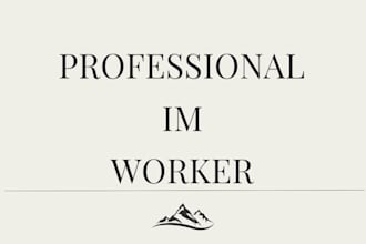 be your data analyst and im worker maven, digital marketing